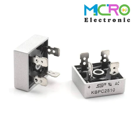 25A پل دیود 25 آمپر فلزی KBPC2506 - تصویر 1