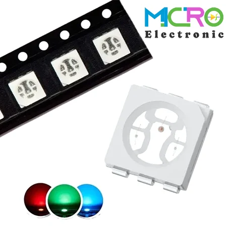 5050-4 ال ای دی RGB پکیج SMD 5050 - تصویر 1