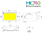 ال ای دی آبی پکیج SMD 5630 - تصویر 4