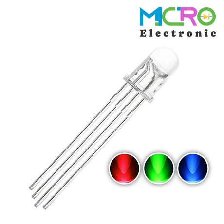 سه رنگ-1 ال ای دی لیزری RGB 5mm - تصویر 1