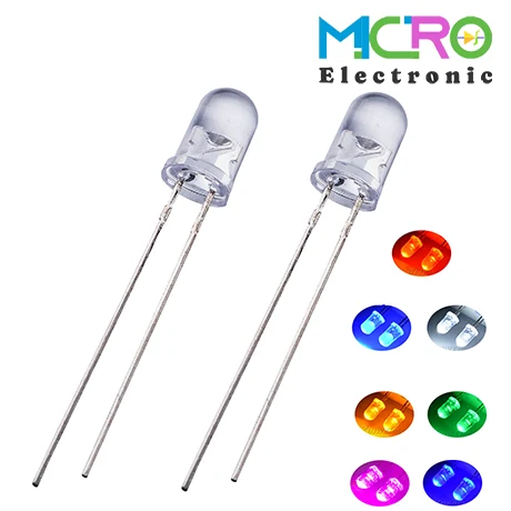 لیزری-1 ال ای دی لیزری زرد انبه ای 5mm - تصویر 1