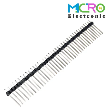 پین هدر نری صاف 1x40 23mm 2.54mm پین هدر نری صاف 1x40 23mm 2.54mm - تصویر 1