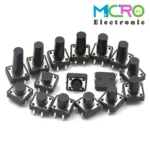 تک سوئیچ 12x12x16 4PIN پکیج DIP - تصویر 2