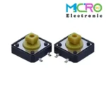 تک سوئیچ 12x12x7.3 4PIN پکیج SMD - تصویر 2