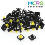 تک سوئیچ کله خور 12x12x7.3 4PIN پکیج DIP - تصویر 2