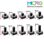 تک سوئیچ 4.5x4.5x4mm پکیج SMD - تصویر 4