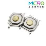 تک سوئیچ مربعی 4x4x1.5 پکیج SMD کد4 - تصویر 3