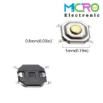 تک سوئیچ مربعی 4x4x1.5 پکیج SMD کد4 - تصویر 4