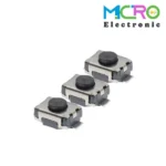 تک سوئیچ مستطیلی سر گرد 3x4x2 پکیج SMD کد5 - تصویر 4