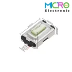 تک سوئیچ مستطیلی پنلی 3x6x2.5 2PIN پکیج SMD کد6 - تصویر 5