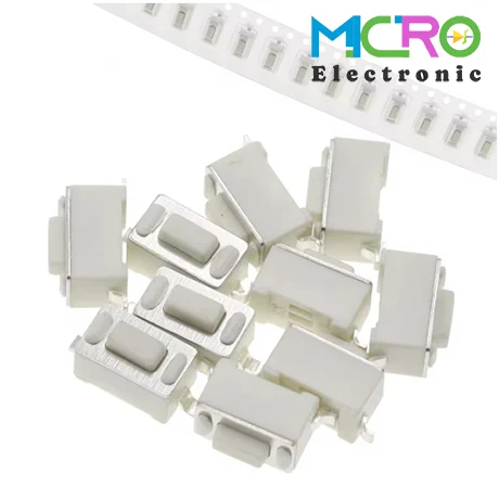 SMD8-1 تک سوئیچ 6x3x4.3 2PIN مستطیلی پکیج SMD کد8 - تصویر 1