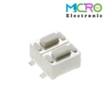 تک سوئیچ 6x3x4.3 2PIN مستطیلی پکیج SMD کد8 - تصویر 3