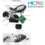 گیره مونتاژ ذره بین دار TE-800 - تصویر 5