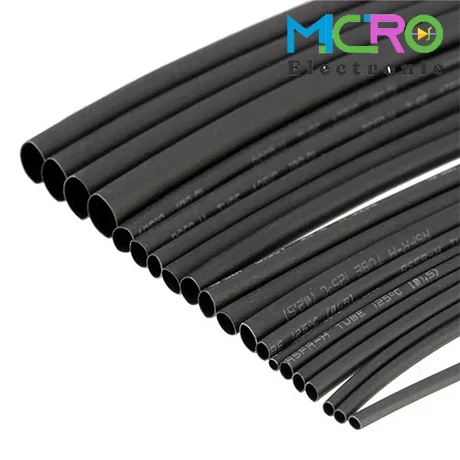 shrink-2 وارنیش حرارتی (Shrink) سایز 8 مشکی (1 متر) - تصویر 1