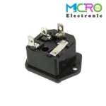 جک پاوری فیوز دار پنلی دارای جای پیچ - تصویر 3