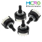 کلید سلکتور پلاستیکی RS26 سه حالته 4 پل - تصویر 3