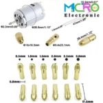 ست سه نظام پنج سر با قطر شافت 5mm و سایز مته 0.5 تا 3mm - تصویر 3