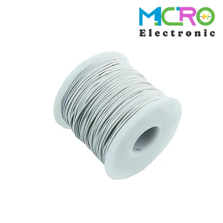 سیم سفید سیم افشان سایز 1x0.25 سفید (1متر) - تصویر 1