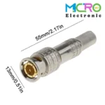 فیش BNC پیچی نقره ای - تصویر 4