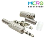 فیش استریو فلزی 3.5mm - نقره ای رنگ - تصویر 3