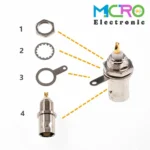 کانکتور BNC پنلی مادگی - تصویر 5