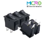 کلید راکر باریک دوحالته KCD3-101 2PIN - تصویر 3