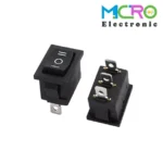 کلید راکر سه حالته کوچک KCD1-701 3PIN - تصویر 3