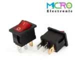 کلید راکر چراغدار KCD1-101N 3PIN - تصویر 3