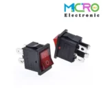 کلید راکر چراغدار KCD1-101N 4PIN - تصویر 4