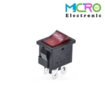 کلید راکر چراغدار KCD1-101N 4PIN - تصویر 2