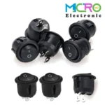 کلید راکر گرد دوحالته KCD1-601 2PIN - تصویر 4