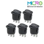 کلید راکر گرد سه حالته KCD2-103 3PIN - تصویر 3