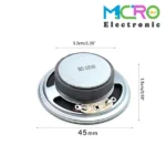 بلندگو YD45 8ohm 0.5W قطر 45mm - تصویر 2
