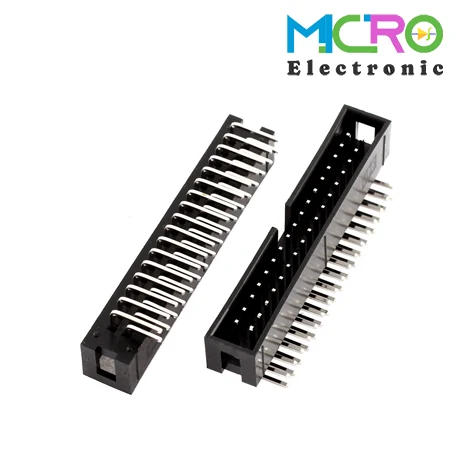 BOX-2X17-2 باکس هدر 2X17 رایت Box 34Pin RA - تصویر 1