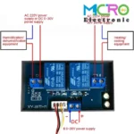 ترموستات دیجیتال دما و رطوبت روپنلی مدل XY-WTH1(DSP) - تصویر 2