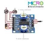 ماژول آمپلی فایر 2x5 وات استریو مدل PAM8406 - تصویر 2