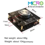 ماژول آمپلی فایر بلوتوثی 2X50W مدل ZK-502H با توان خروجی متغیر - تصویر 5
