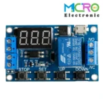 ماژول تایمر 30-6 ولت قابل تنظیم همراه با رله و نمایشگر مدل JZ-801 - تصویر 2