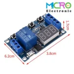 ماژول تایمر 30-6 ولت قابل تنظیم همراه با رله و نمایشگر مدل JZ-801 - تصویر 3