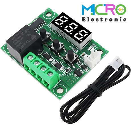 ماژول ترموستات دیجیتال XH-W1209 دارای نمایشگر و کلیدهای کنترلی-1 ماژول ترموستات دیجیتال XH-W1209 دارای نمایشگر و کلیدهای کنترلی - تصویر 1