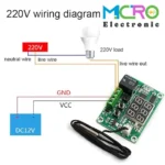 ماژول ترموستات دیجیتال XH-W1219 دارای نمایشگر و کلیدهای کنترلی - تصویر 5