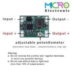 ماژول رگولاتور DC به DC کاهنده متغیر 3 آمپر MP1584EN - تصویر 4