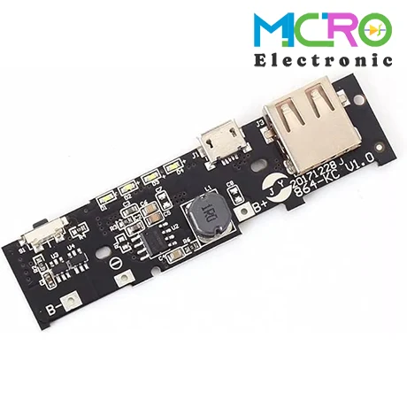 ماژول ساخت پاور بانک دارای خروجی 5V 2.1A USB مناسب برای کیس های XiaoMi-4 ماژول ساخت پاور بانک دارای خروجی 5V 2.1A USB مناسب برای کیس های XiaoMi - تصویر 1