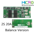 ماژول محافظ شارژ باتری لیتیومی 2 سل 20A - تصویر 3