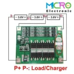 ماژول محافظ شارژ باتری لیتیومی 3 سل 40A - تصویر 3