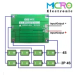 ماژول محافظ شارژ باتری لیتیومی 4 سل 40A - تصویر 2