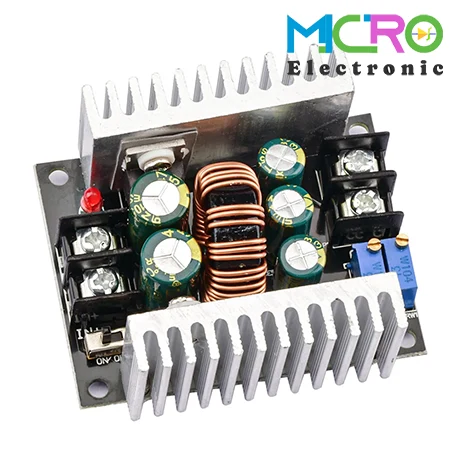 ماژول کاهنده 20 آمپری DC-DC با کنترل ولتاژ و جریان 300W-1 ماژول کاهنده 20 آمپری DC-DC با کنترل ولتاژ و جریان 300W - تصویر 1
