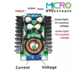 ماژول کاهنده 8 آمپری DC-DC با کنترل ولتاژ و جریان - تصویر 2