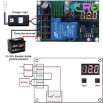 ماژول کنترل شارژ باتری دیجیتال 6 الی 60 ولت مدل XH-M604 - تصویر 3