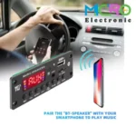 پخش کننده MP3 PLAYER پنلی بلوتوثی دارای آمپلی فایر 2X25W مدل KH-G01 - تصویر 5